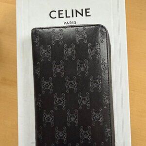 Celine black wallet